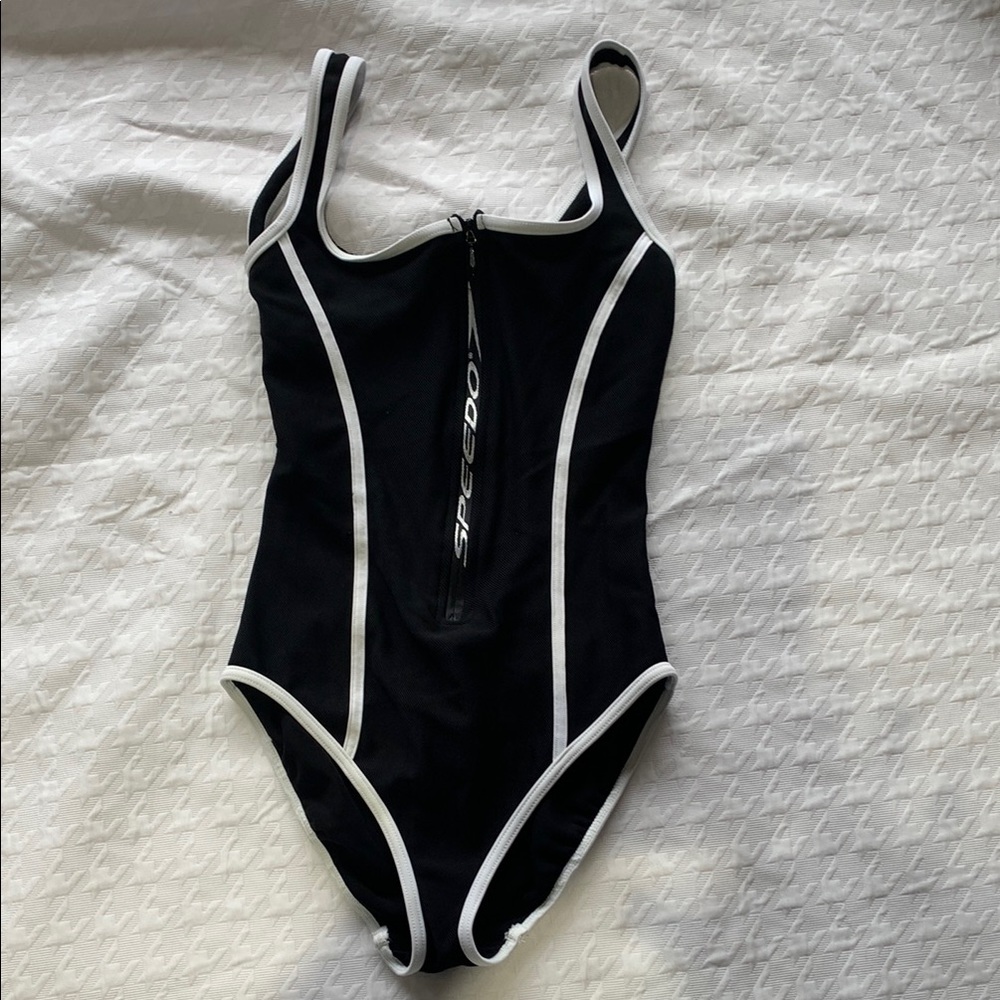 Women's Black One-Piece Swimsuit